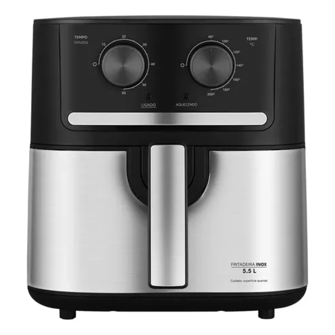Fritadeira Air Fryer 5,5L Cyclone Midea 220v