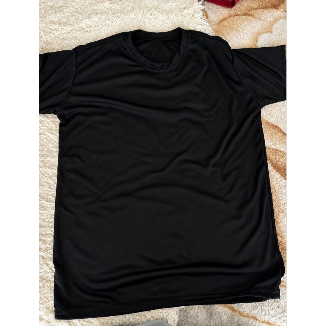 Camiseta Masculina Dry Fit Proteção Solar Uv Lisa