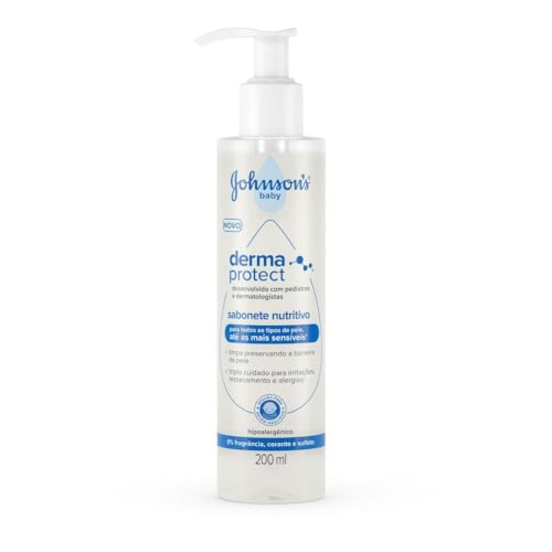 Sabonete Nutritivo Derma Protect JOHNSON'S Baby 200ml