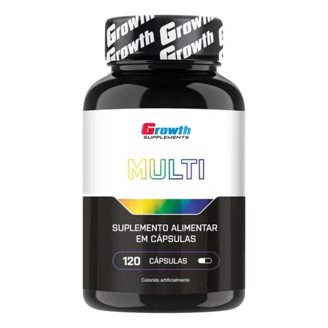Multivitamínico 120 Cápsulas Growth Supplements