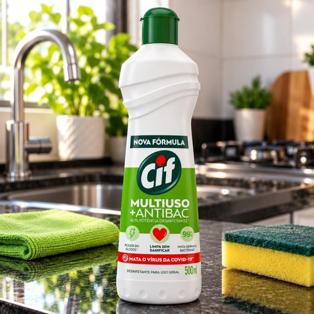 Cif Multiuso - Limpador + Antibac Squeeze 500ml