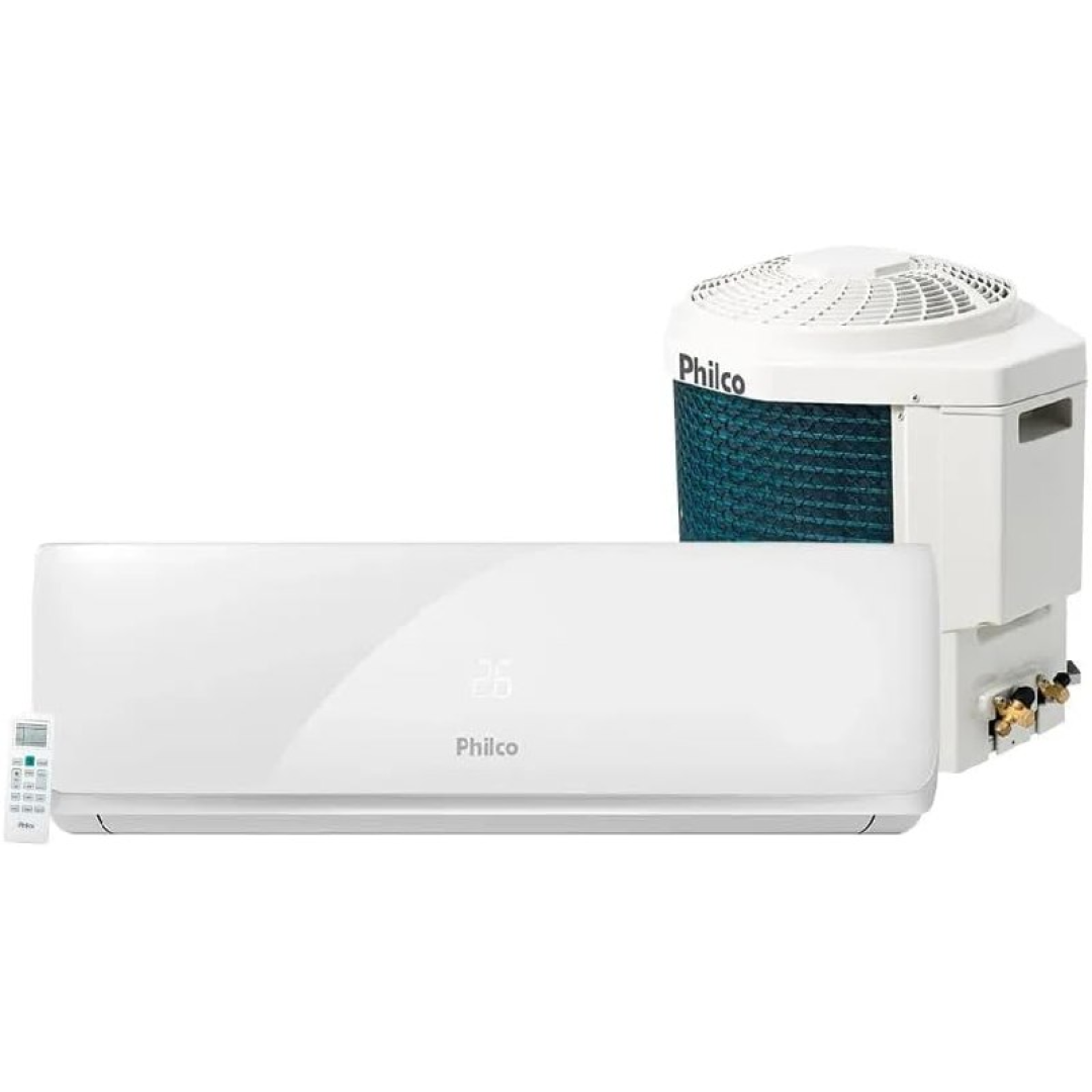 Ar Condicionado Split Hi Wall Philco 12000 BTU/h Quente e Frio PAC12000IQFM15 – 220 Volts Ar Condicionado Split Hi Wall Philco 12000 BTU/h Quente e Frio Monofásico PAC12000IQFM15 – 220 Volts