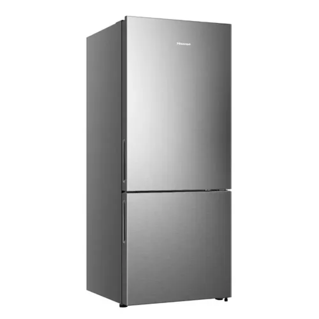 GELADEIRA HISENSE FROST FREE INVERSE 417L BOTTOM FREEZER RB422 INOX