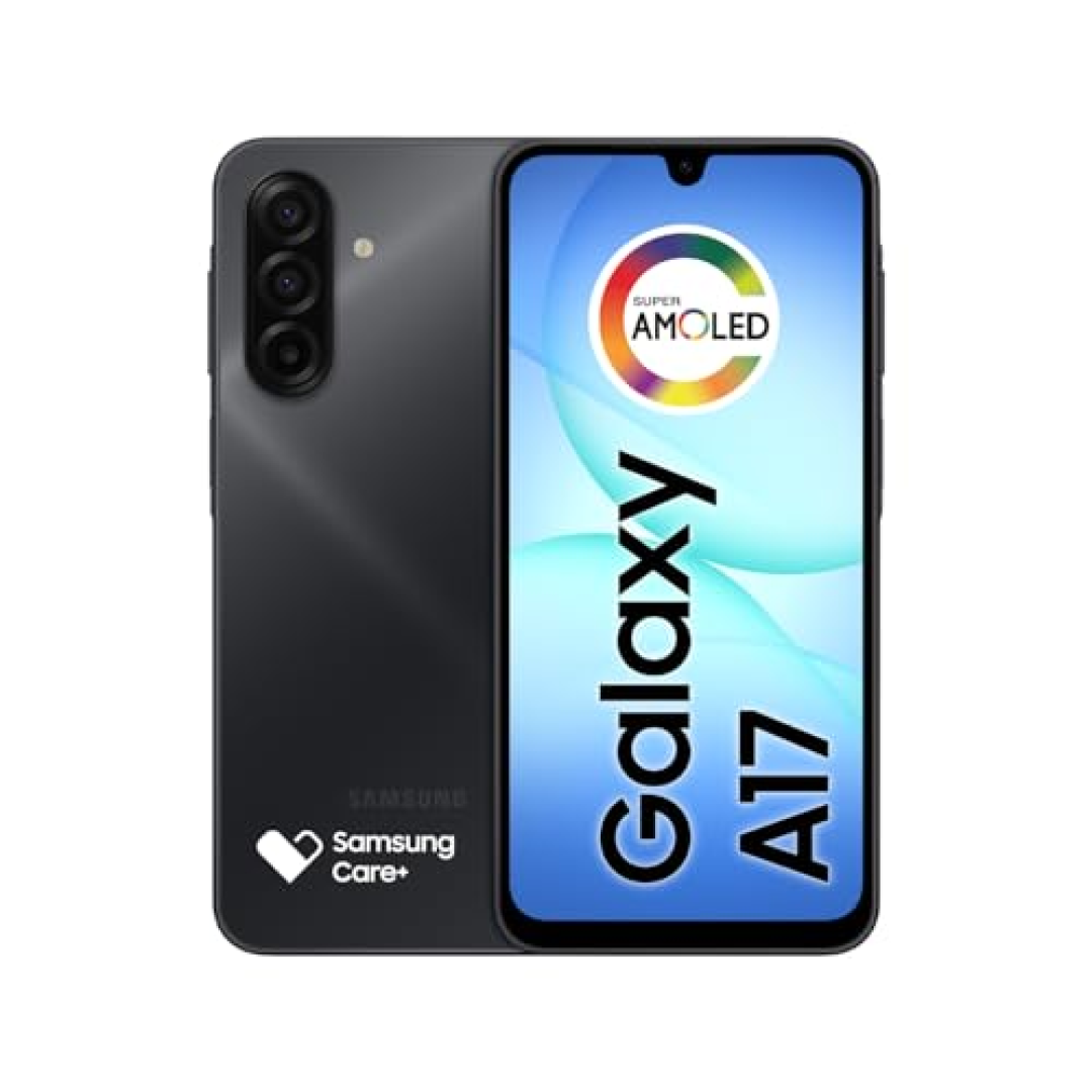 Celular Samsung Galaxy A17, 128Gb, 4Gb, 50Mp Tela 6.7", Ip54 Preto