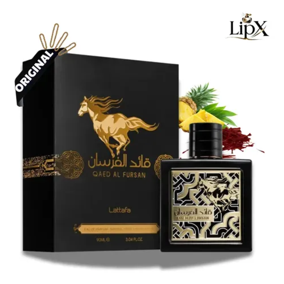 Perfume Árabe Lattafa Qaed Al Fursan EDP 90ml