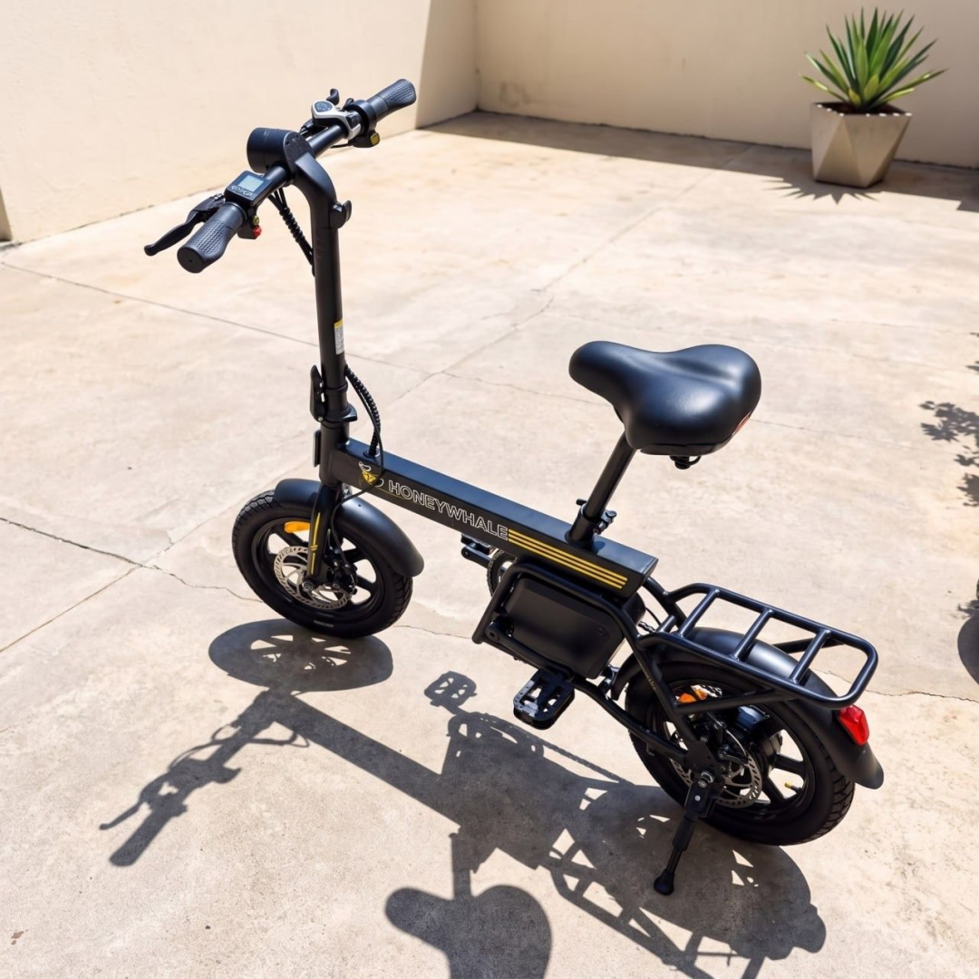 Bicicleta Elétrica Honeywhale B20 440w-35km-25km/h-120kg