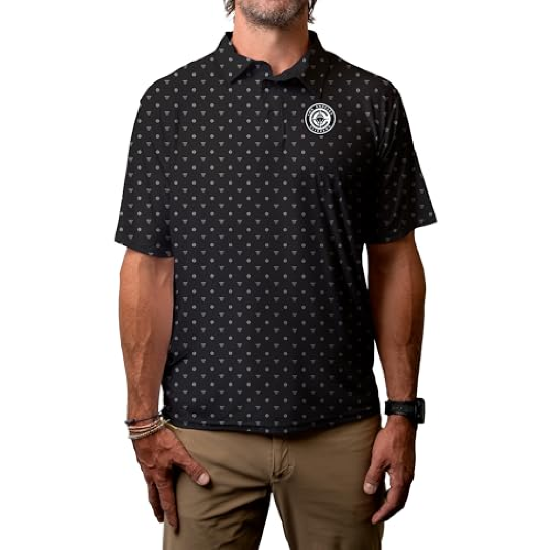 Blue 84 Camisa polo masculina de manga curta oficialmente licenciada pela Nba com estampa reforçada