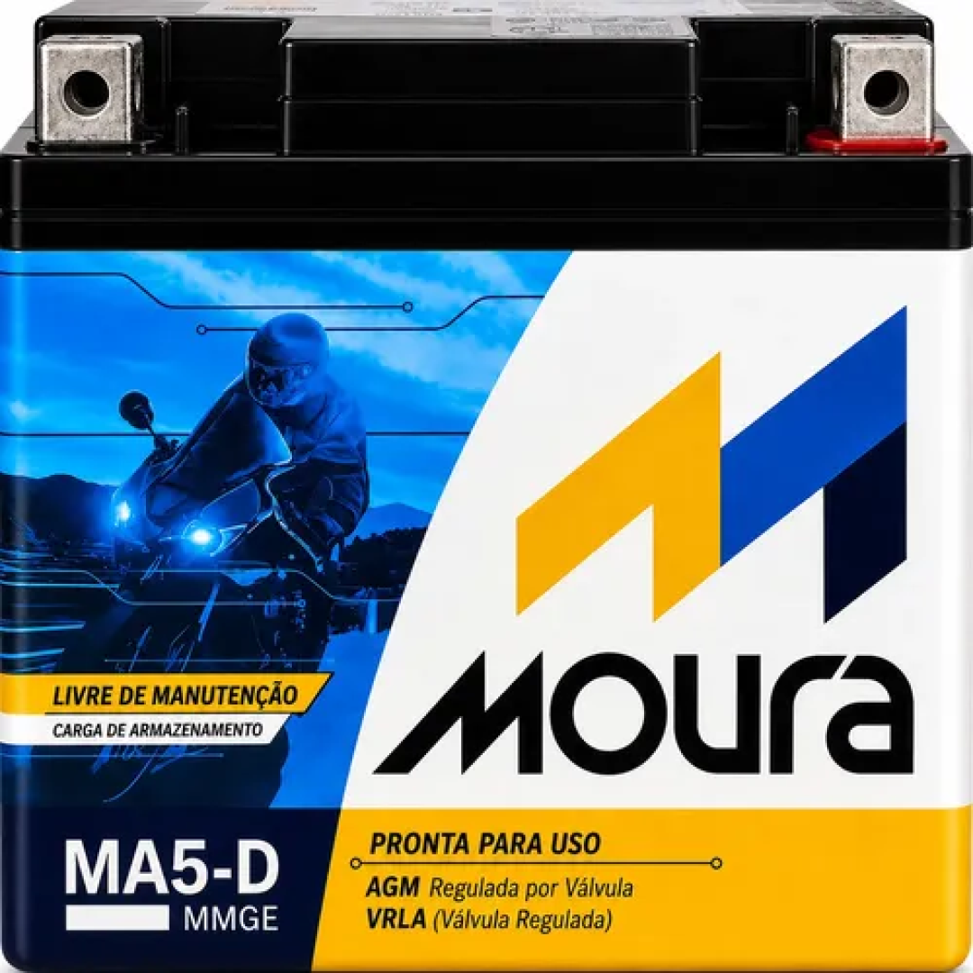 Bateria Moto Titan Fan Biz Bros Fazer 125 150 160 Mix Flex