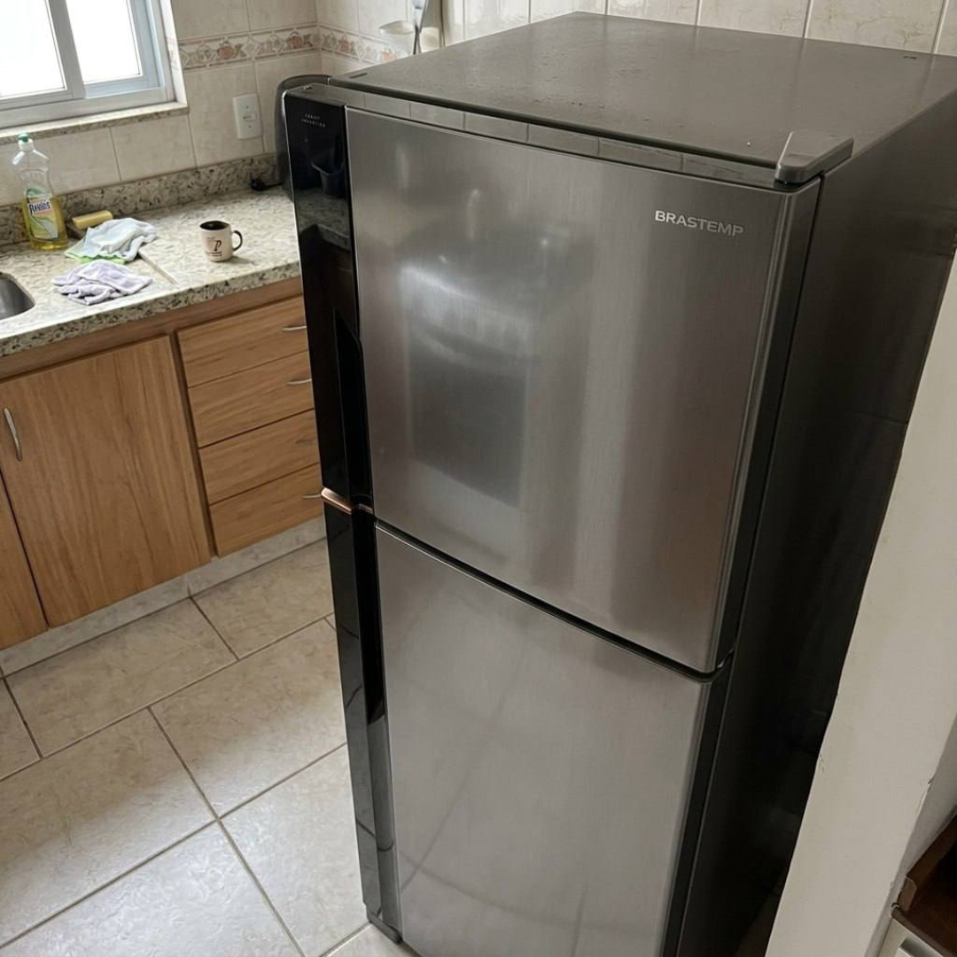 Geladeira Inteligente Frost Free Duplex 476 Litros Inox Bras 110v/220v