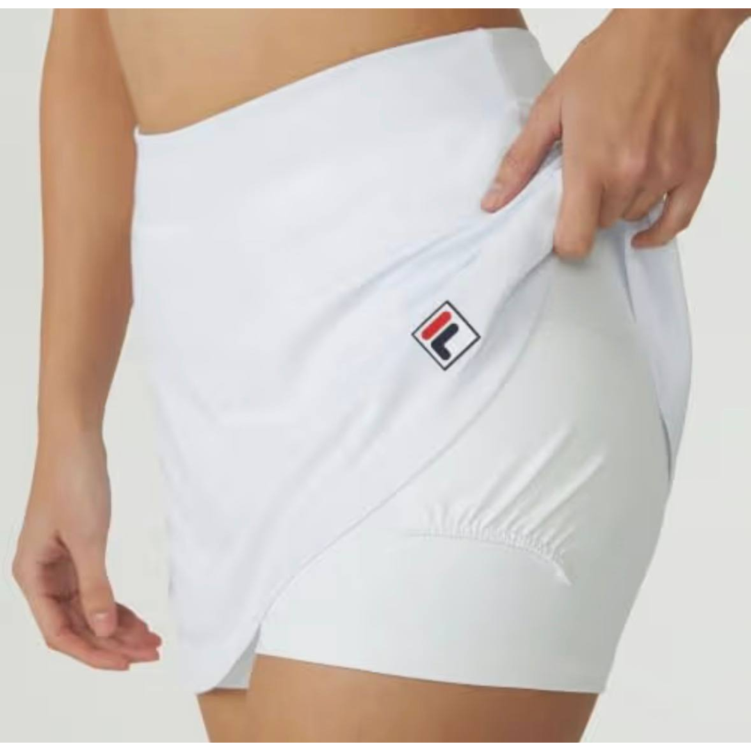 Shorts Saia Fila Tennis Basic Feminina Branco