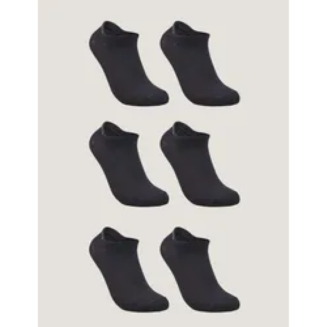 Kit com 6 Pares Meias Sapatilha Lupo