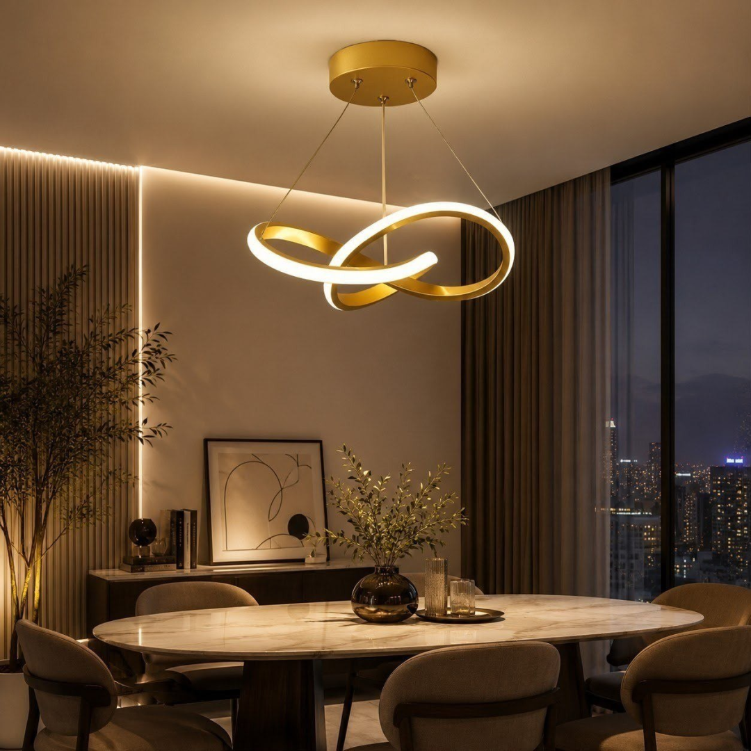 Lustre Pendente Moderno Led