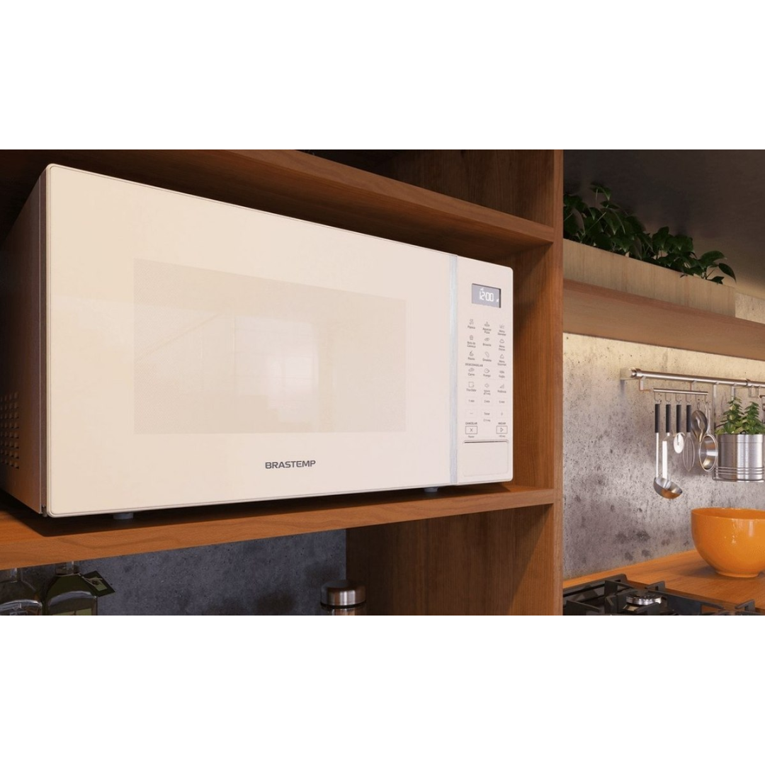 Micro-ondas Menu Gourmet Brastemp Bms46ab 32l Branco