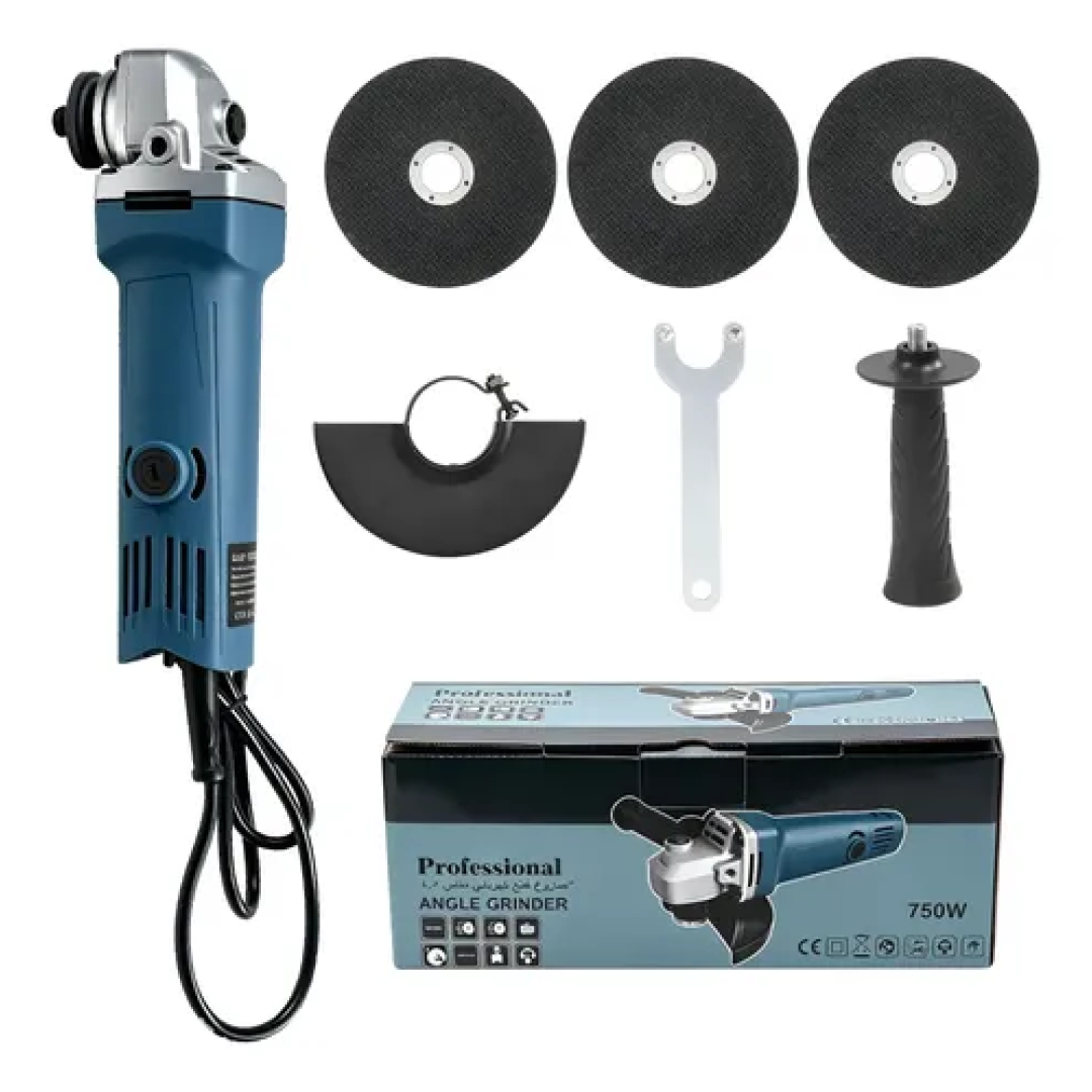 Esmerilhadeira Angular 750w Resistente 110v