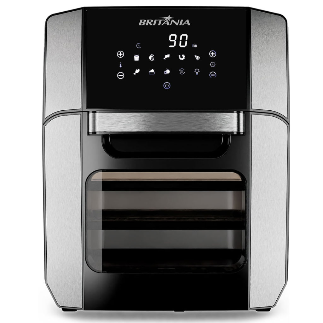 Air Fryer fritadeira elétrica Sem Óleo que vira fogão 5L Amvox Arf 1150 1500W 2 em 1
