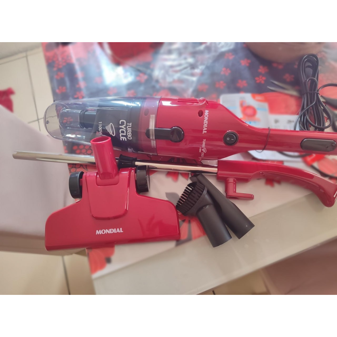 Aspirador de Pó Turbo Cycle Mondial 1100W 127/220v