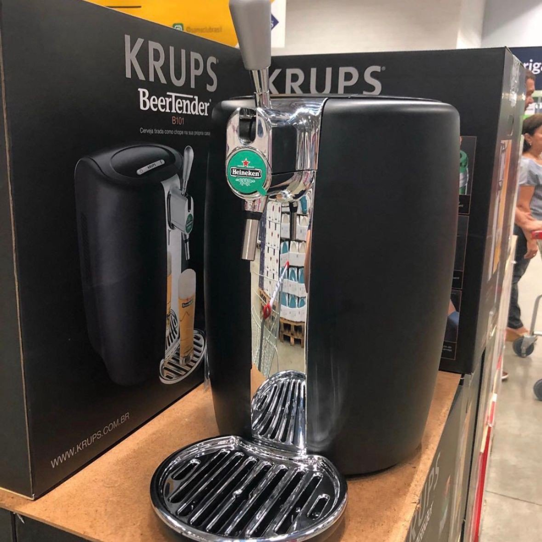 Krups Heineken B101 chopeira de cerveja preto de com 5L