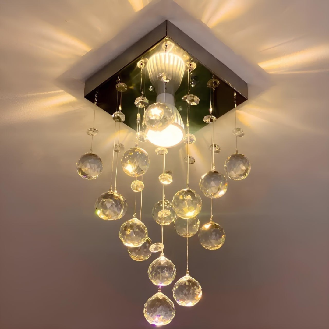 Lustre Cristal Acrílico Luxo