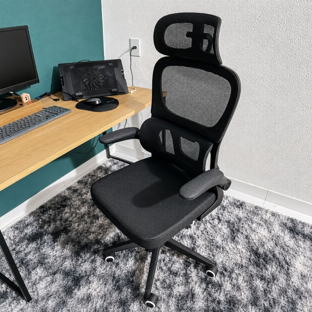 Cadeira Escritório Ergonômica Genebra B500 Luvinco