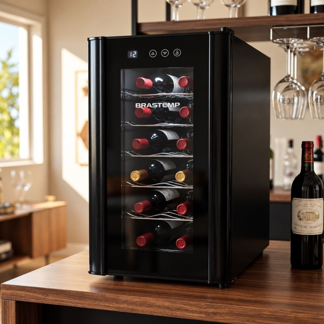 Adega De Vinhos Brastemp 12 Garrafas Painel Touch