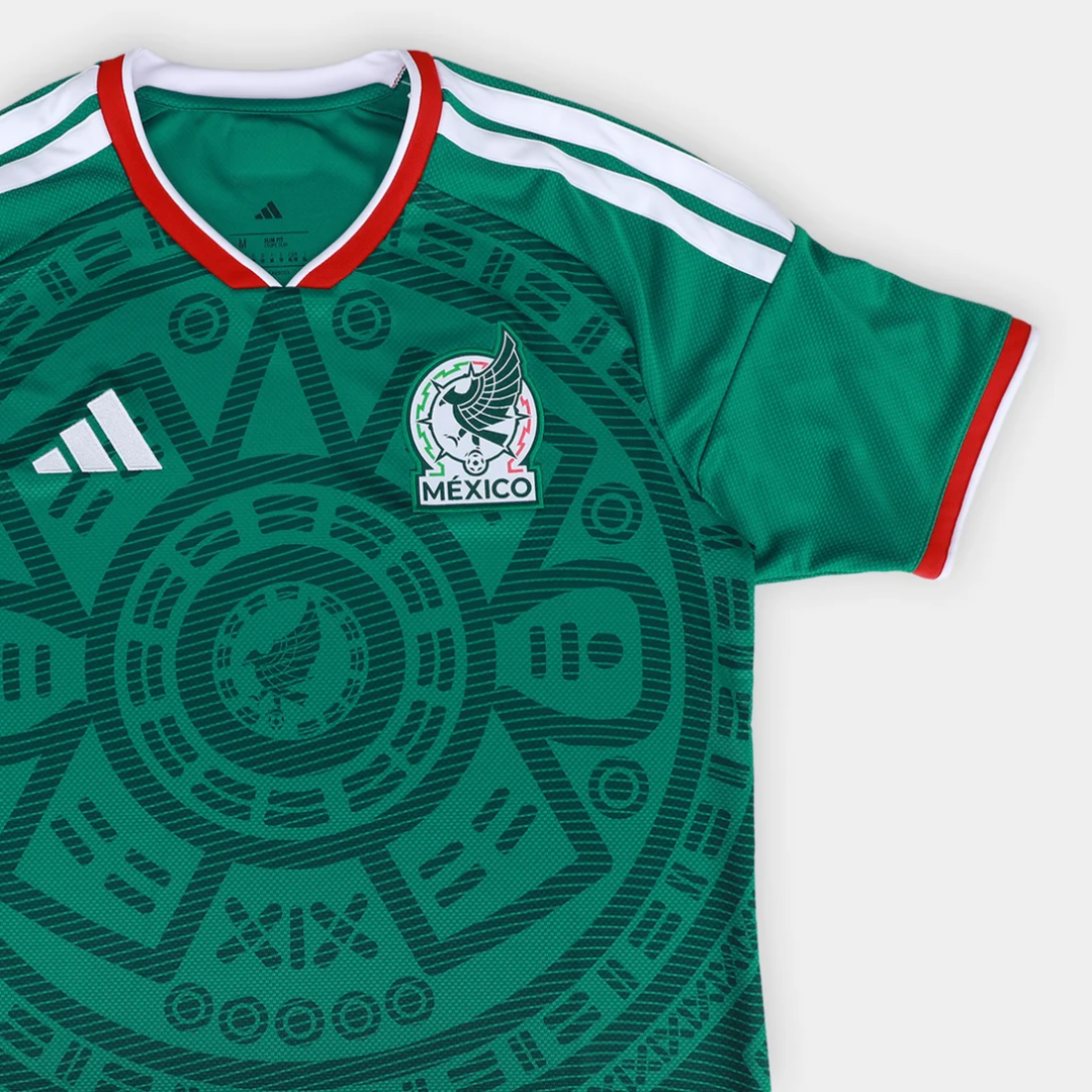 Camisa Seleção México Home Torcedor 2026 s/n Adidas Masculina - Verde
