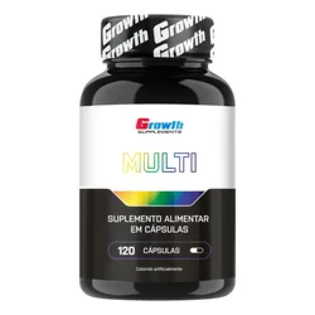 Multivitamínico 120 Cápsulas Growth Supplements
