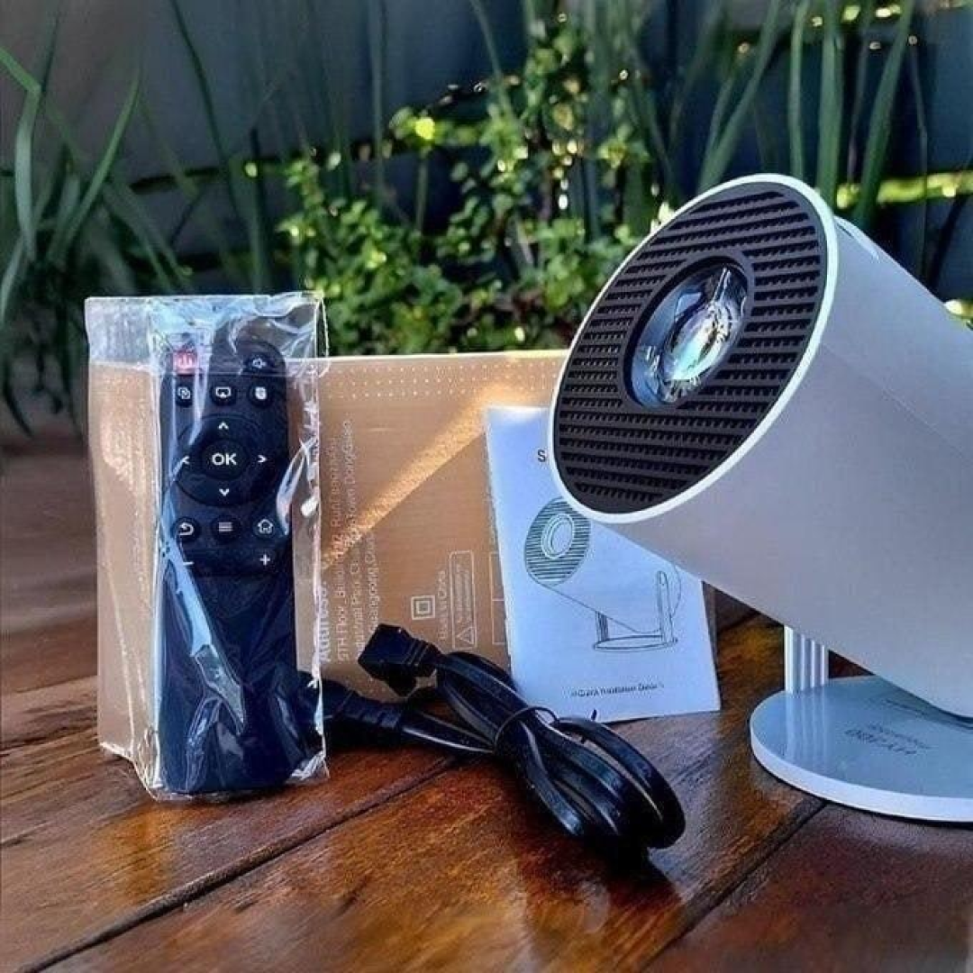 Projetor Portátil 4k Hd Android 11.0 Smart Wifi 5g Bluetooth