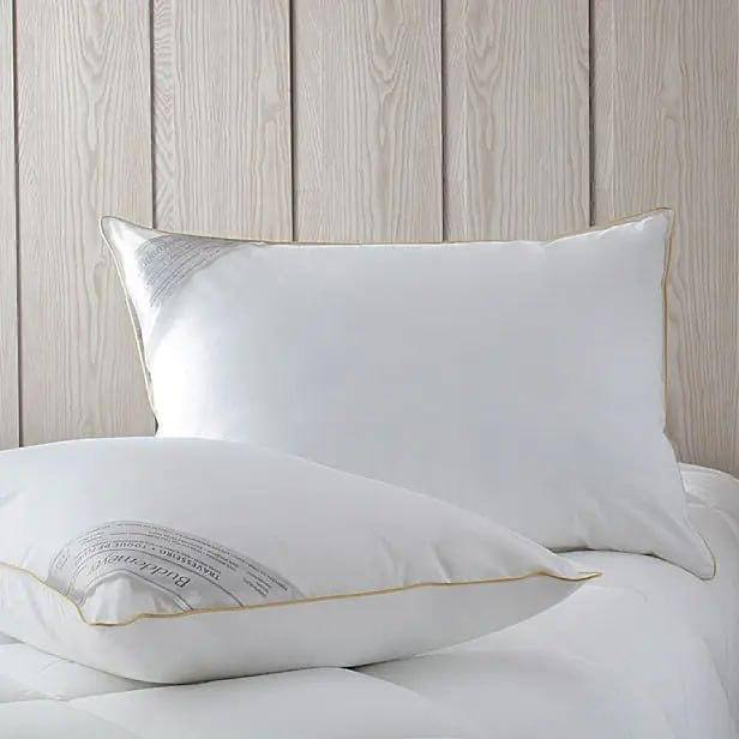 Kit Travesseiro 50x70cm Buddemeyer Toque De Pluma Branco 2pç 001 - Branco