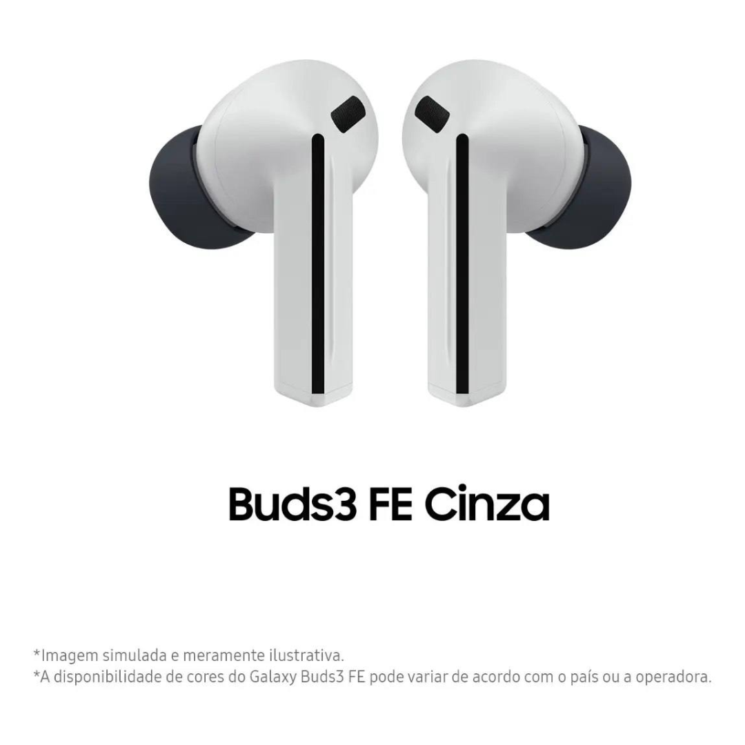 Fone De Ouvido Sem Fio Bluetooth Galaxy Buds 3 Fe Samsung Cinza