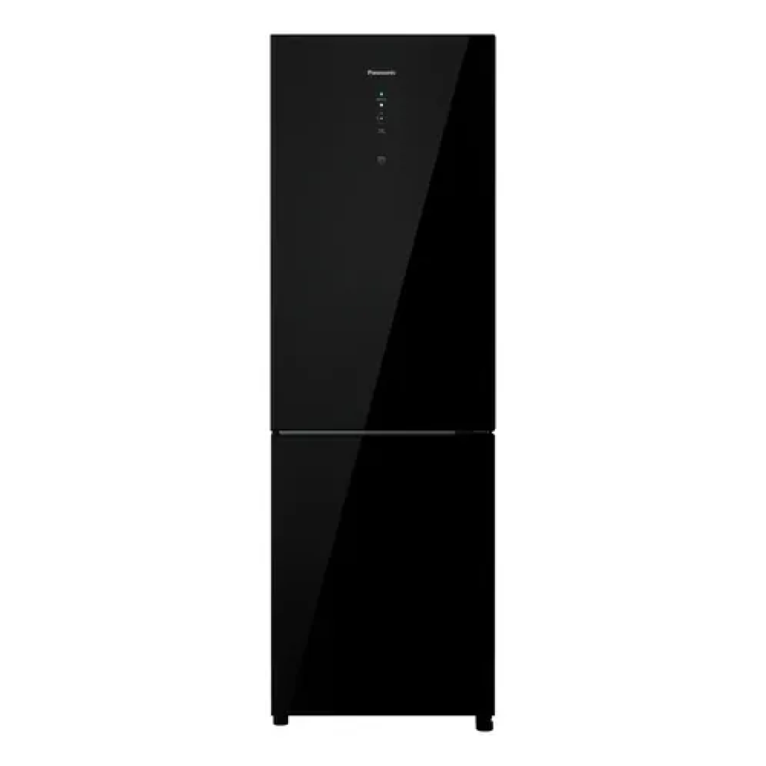 Refrigerador Panasonic 407l Black Glass Nr-bb41gv2b Preto