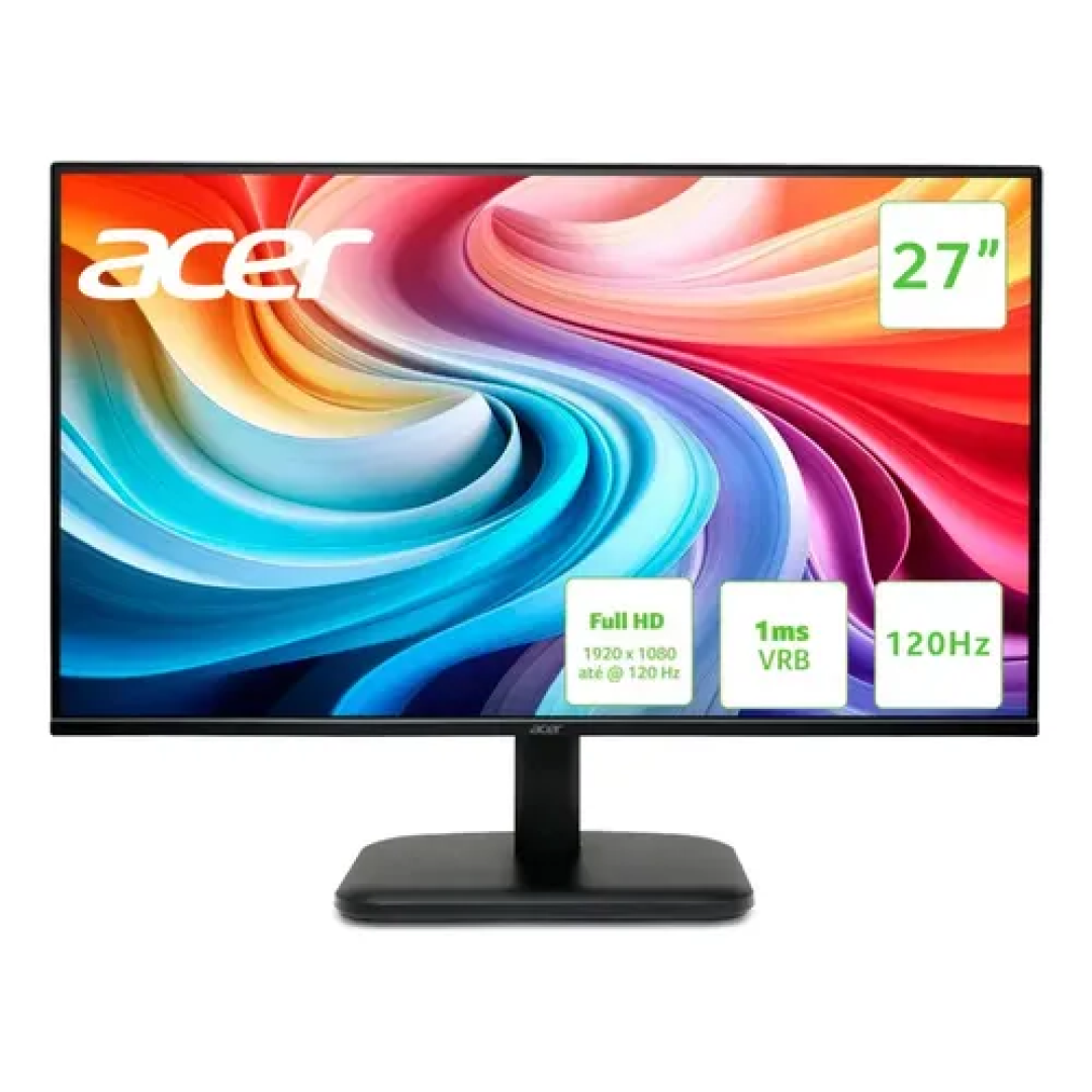 Monitor Gamer Acer EK271 GBI de 27" Full HD IPS 120Hz