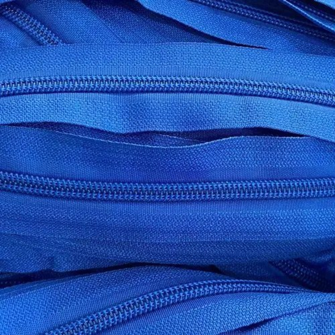 Ziper Grosso Azul Royal N.5 (rolo Com 200 Metros)