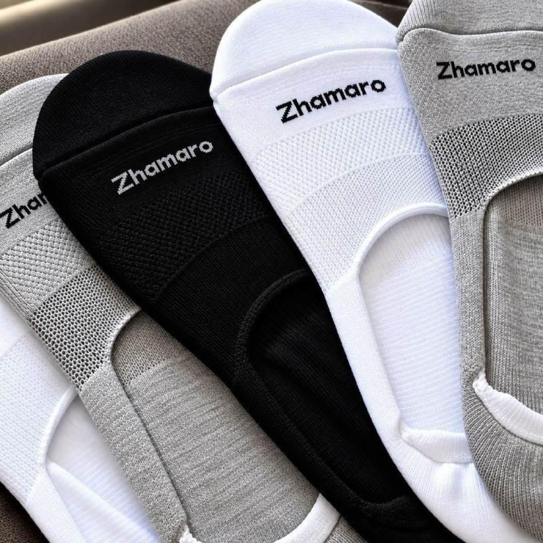 Kit com 10 Pares Meias Zhamaro Sapatilha Invisível