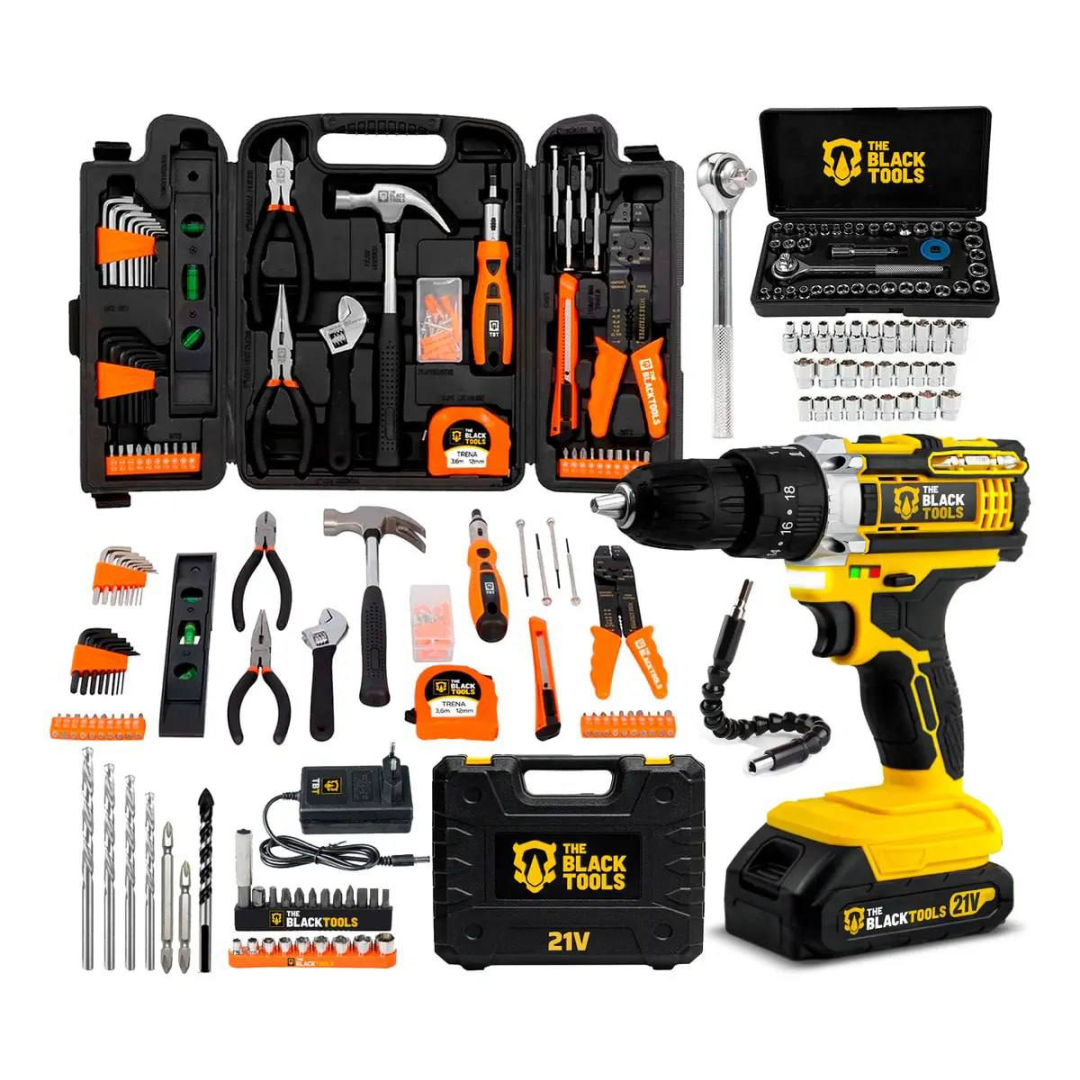 The Black Tools Tb-21px-169p Estruturada Preto