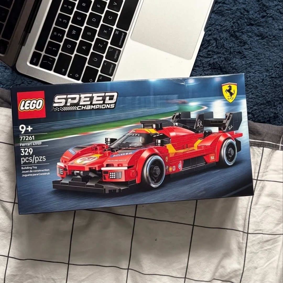 Lego Speed Champions Ferrari 499p 329 peças