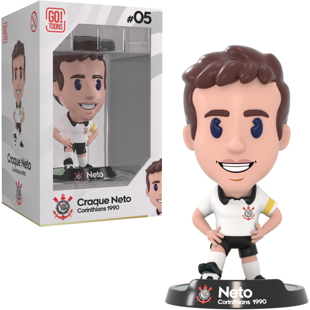 Craque Neto Corinthians 1990 Miniatura Oficial