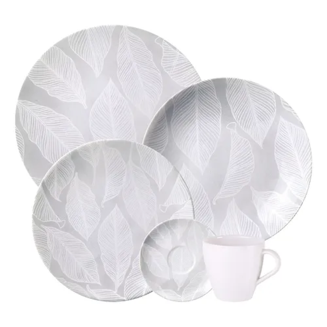 Aparelho De Jantar Tramontina Arbo Porcelana 20 Peças