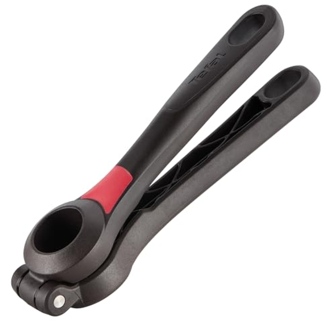 Espremedor de Alho Tefal Ingenio, Preto e Vermelho, com Sistema de Pressão Eficiente