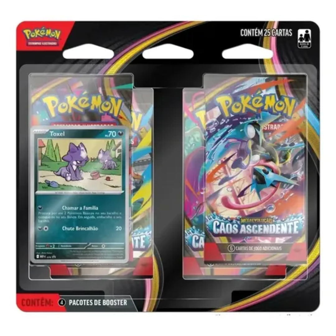 Blister Quadruplo Toxel Pokémon Caos Ascendente