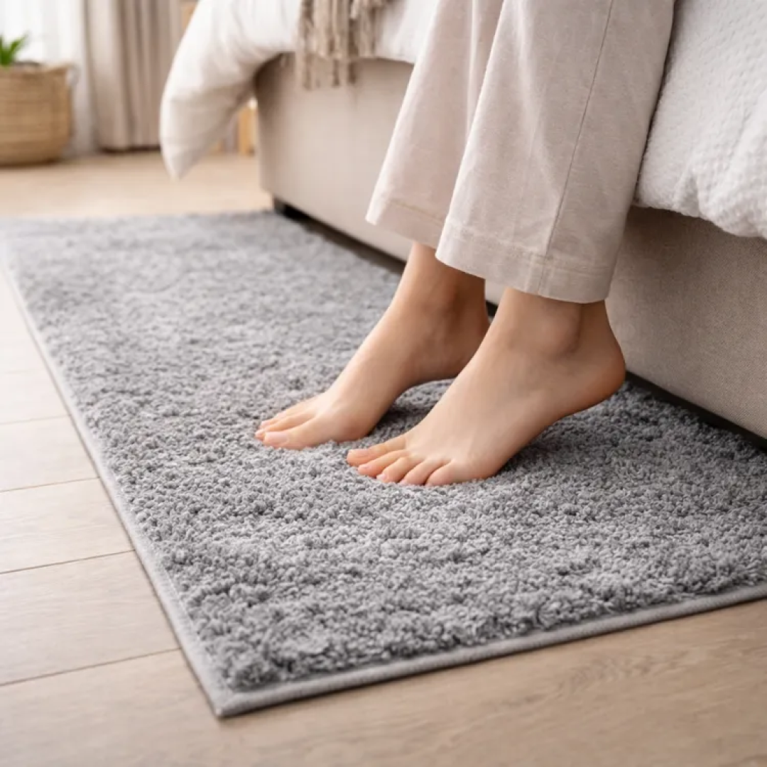 Tapete Passadeira 50x180 Peludo Quarto Corredor Beira Cama