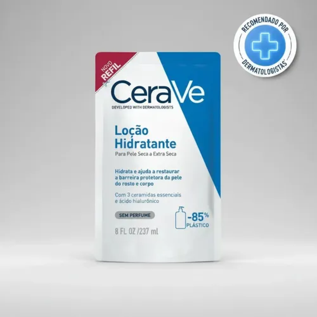 Loção Hidratante CeraVe Para Pele Seca Refil 237ml