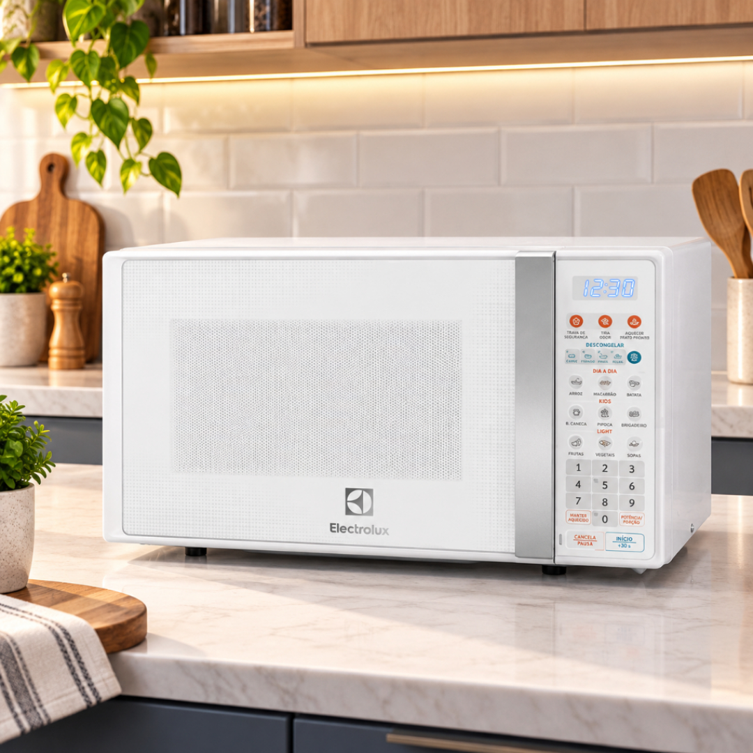 Micro-ondas Electrolux MTO30 20L Branco com Função Tira Odor