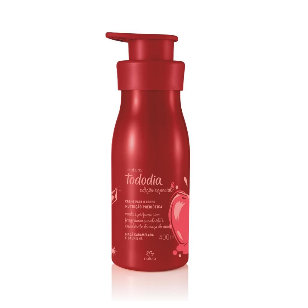 Creme para o Corpo Natura Tododia Maçã Caramelada e Baunilha 400ml