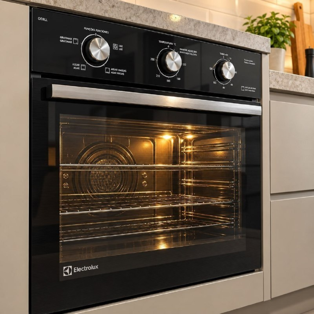 Forno de Embutir Elétrico Electrolux 80L OE8EL