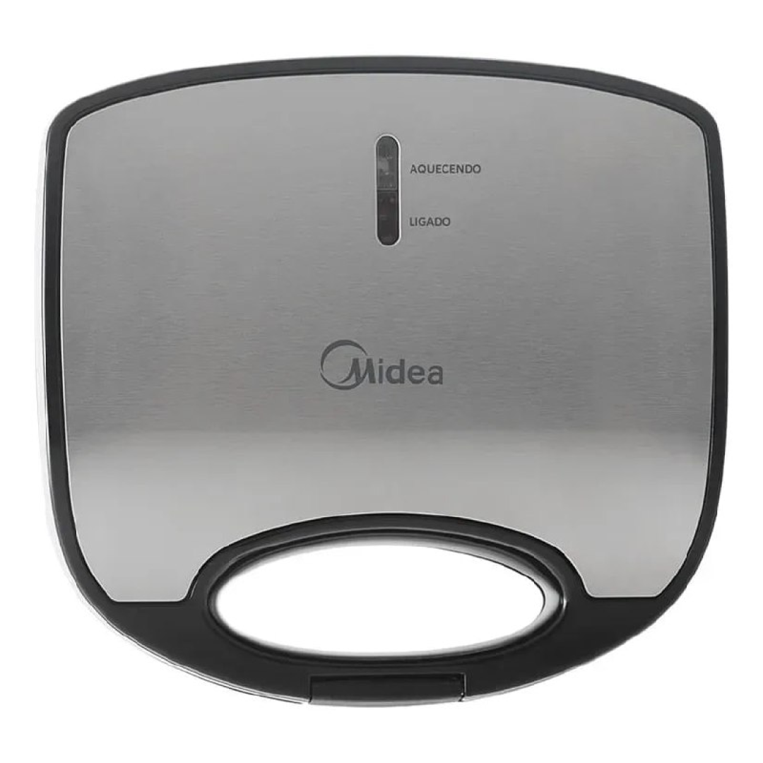 Sanduicheira Elétrica Inox Midea 127v