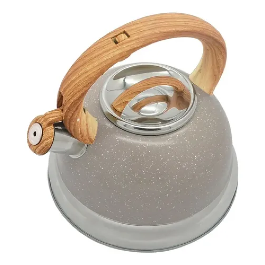 Chaleira Com Apito Brinox 2,7 L Roma Areia