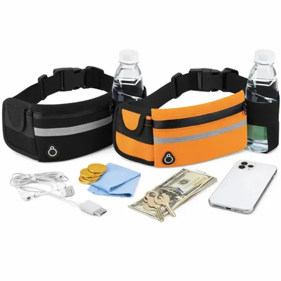 Kit com 2 Pochete Esportiva Impermeável Acessórios