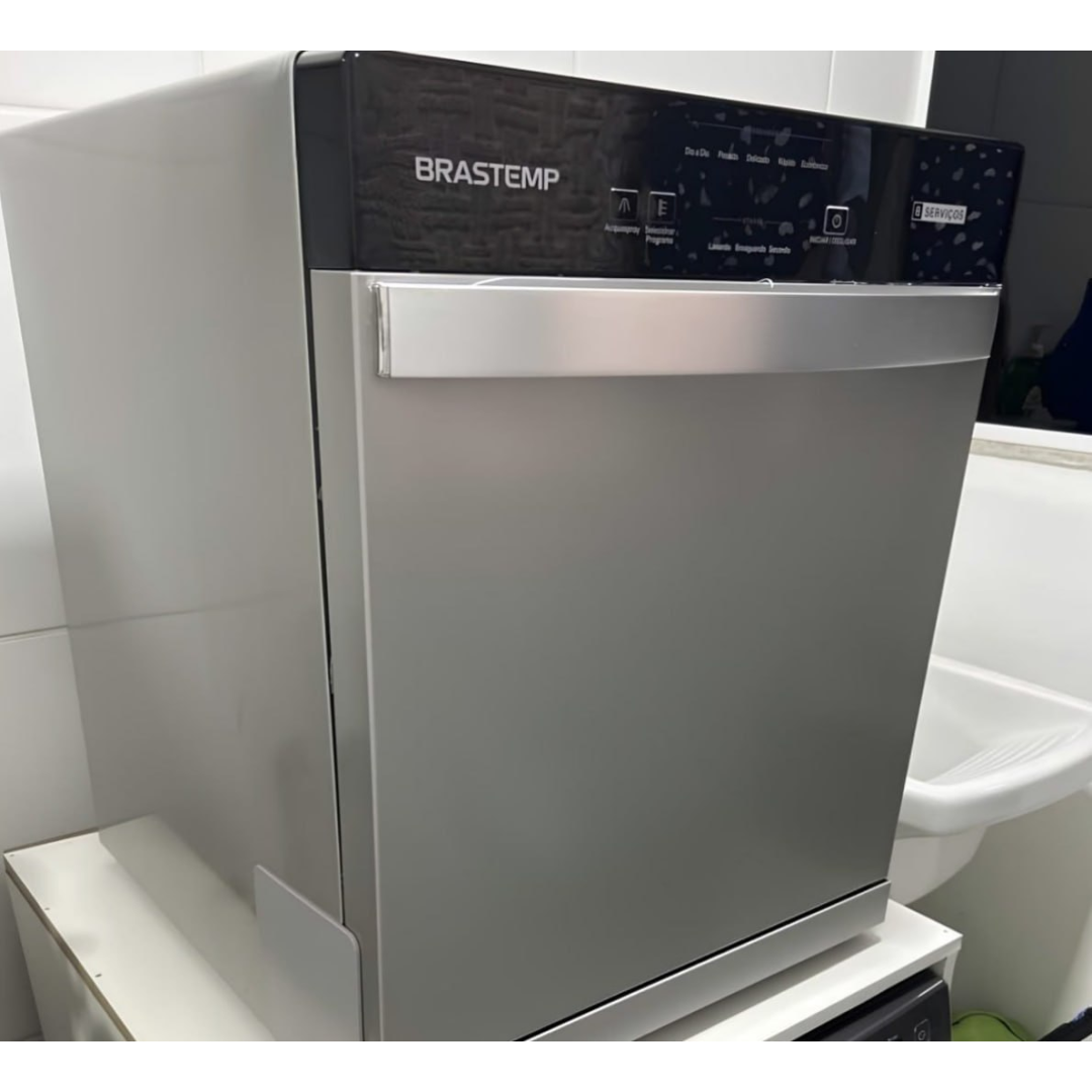 Lava Louças Brastemp 8 Serviços Blf08bs Cinza