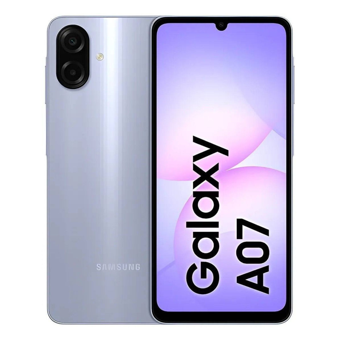 Celular Samsung Galaxy A07 256gb, 8gb, Câmera 50mp, Tela 6.7 Proteção Ip54, Processador 6nm - Violeta