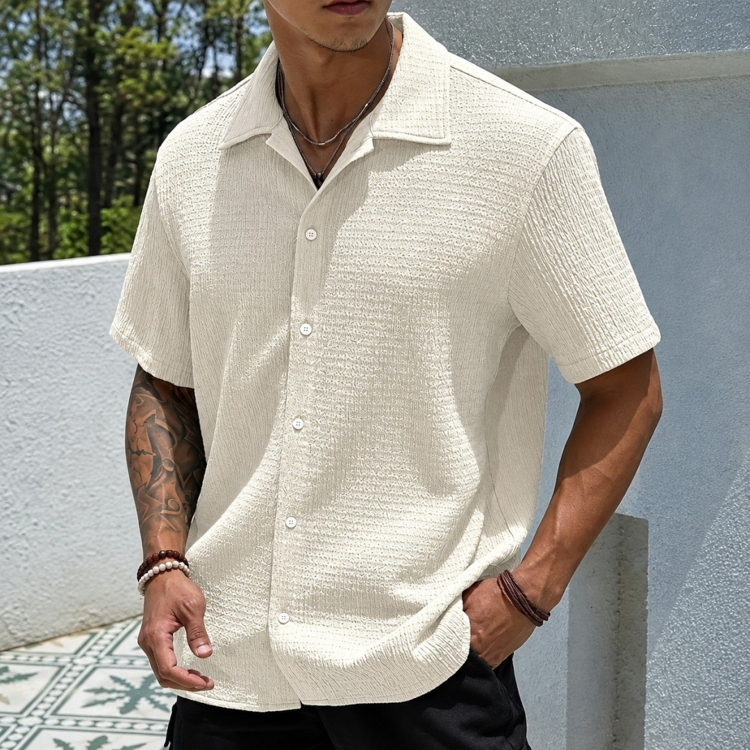 Camisa Texturizada Old Money (4 cores)